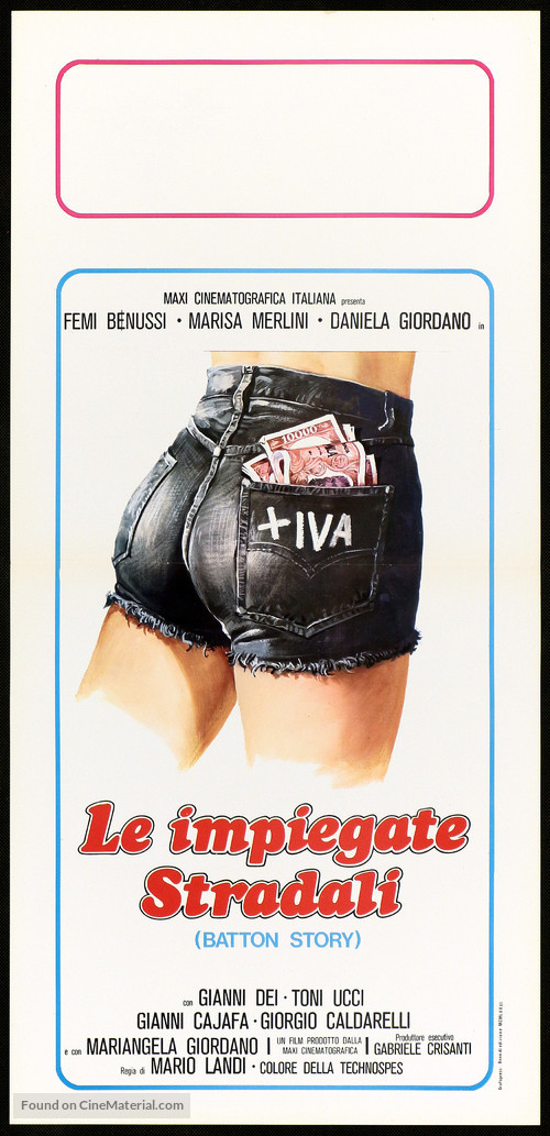 Le impiegate stradali - Italian Movie Poster