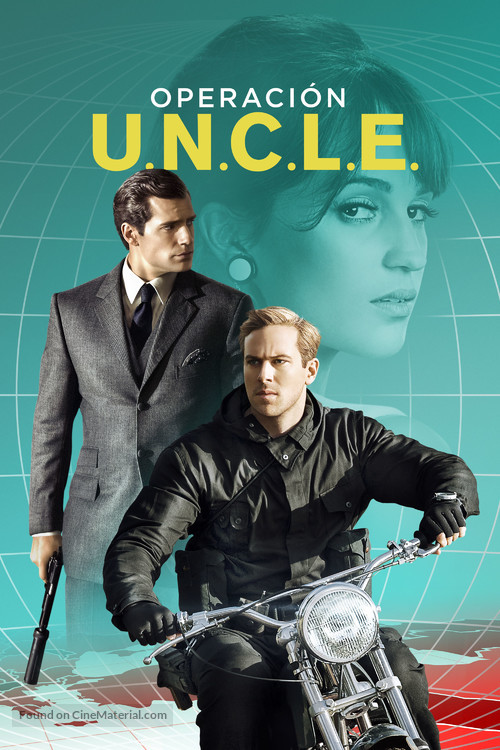 The Man from U.N.C.L.E. - Spanish DVD movie cover