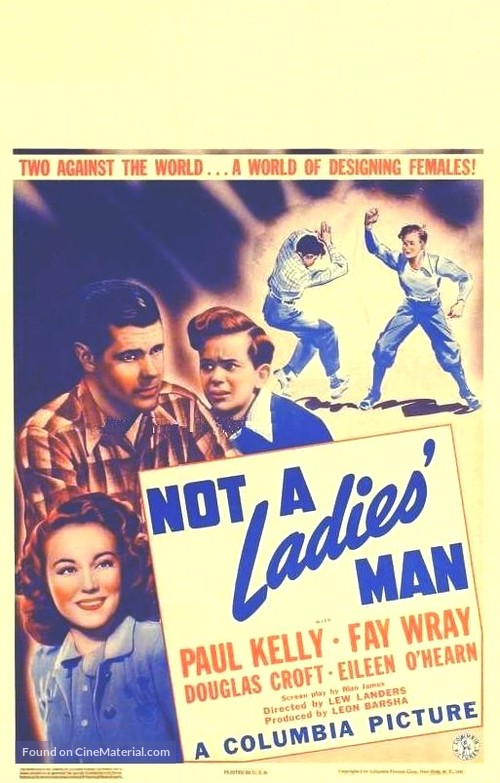 Not a Ladies&#039; Man - Movie Poster