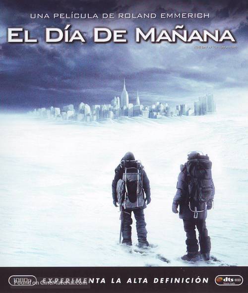 The Day After Tomorrow - Spanish Blu-Ray movie cover