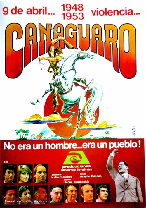 Canaguaro - Colombian Movie Poster