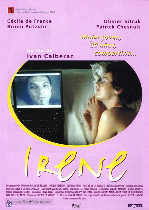 Ir&egrave;ne - Spanish Movie Poster