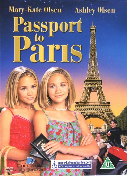 Passport to Paris - British DVD movie cover