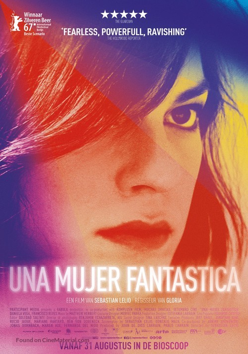 Una mujer fant&aacute;stica - Dutch Movie Poster