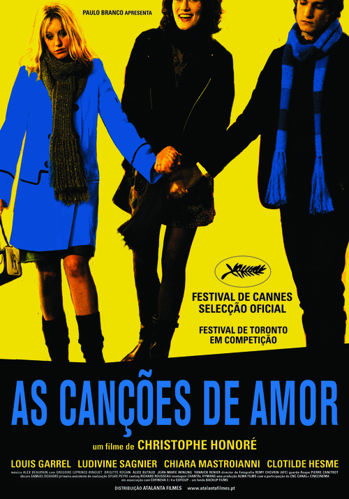 Les chansons d&#039;amour - Portuguese Movie Poster