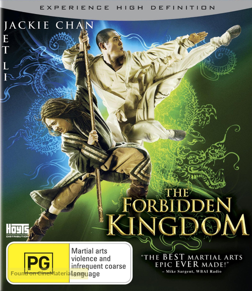 The Forbidden Kingdom - Australian Movie Cover