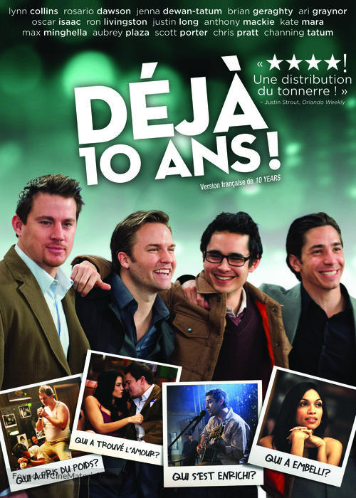 10 Years - Canadian DVD movie cover