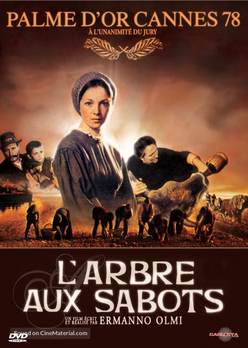 L&#039;albero degli zoccoli - French DVD movie cover