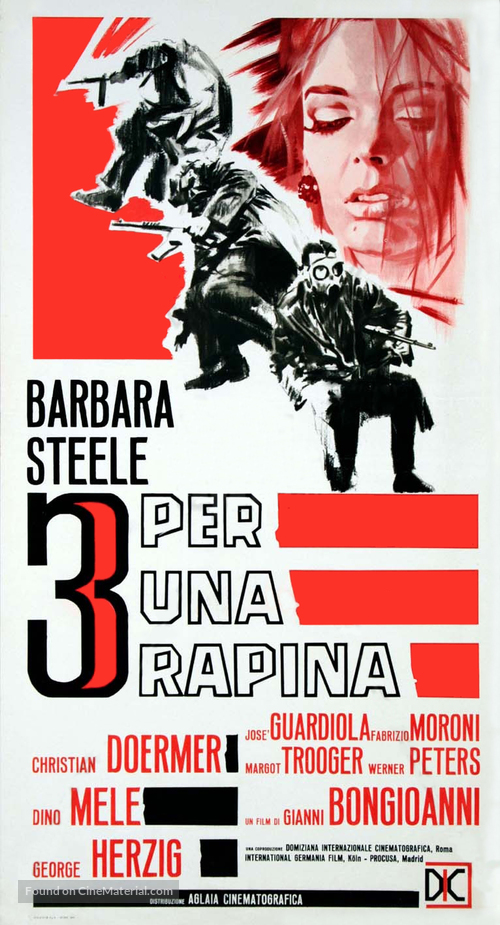 Tre per una rapina - Italian Movie Poster