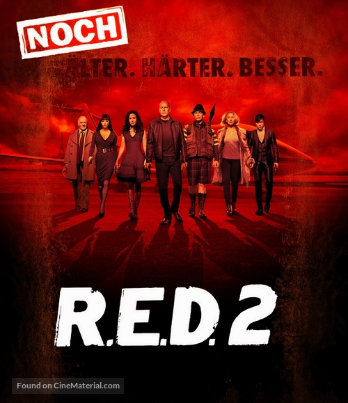 RED 2 - German Movie Cover
