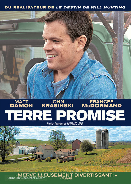 Promised Land - Canadian DVD movie cover