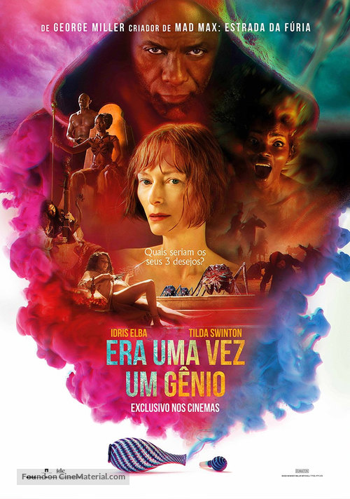 Three Thousand Years of Longing - Brazilian Movie Poster