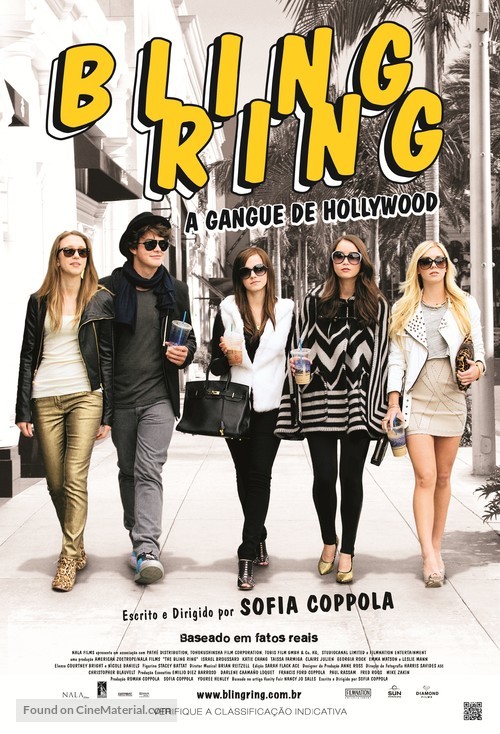 The Bling Ring - Brazilian Movie Poster