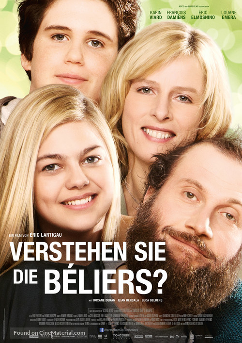 La famille B&eacute;lier - German Movie Poster