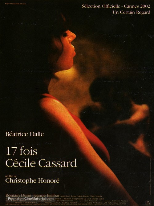 17 fois C&eacute;cile Cassard - French Movie Poster