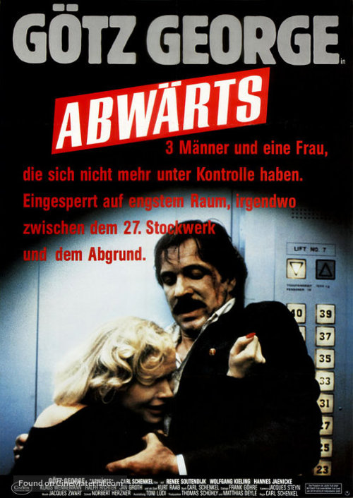 Abw&auml;rts - German Movie Poster