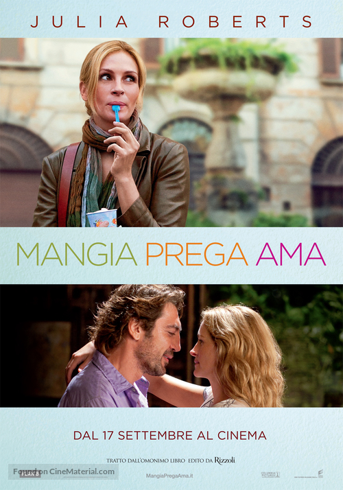 Eat Pray Love - Italian Movie Poster