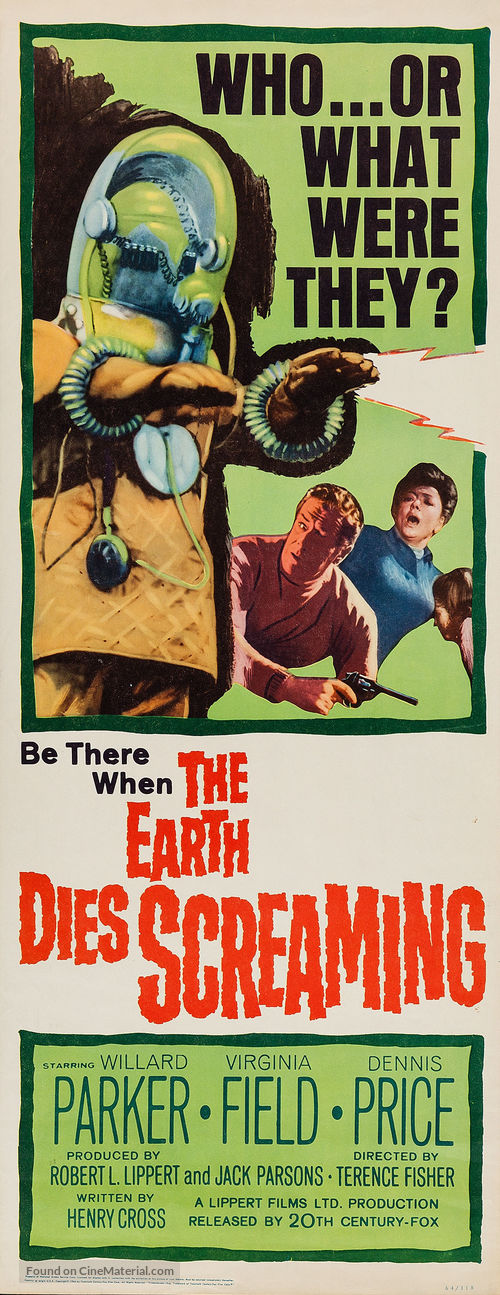 The Earth Dies Screaming - Movie Poster