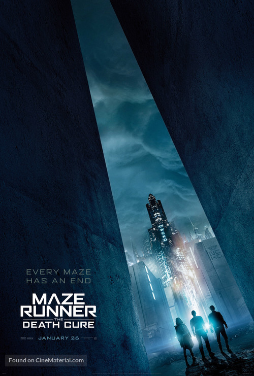 Maze Runner: The Death Cure - Teaser movie poster