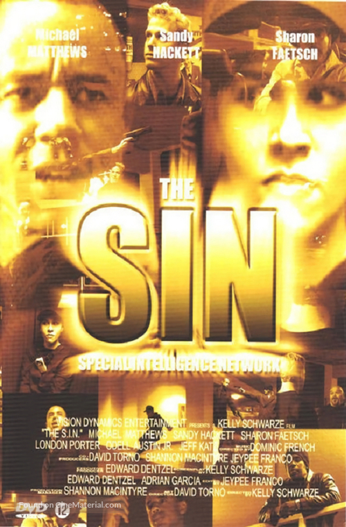 The S.I.N. - Dutch Movie Poster