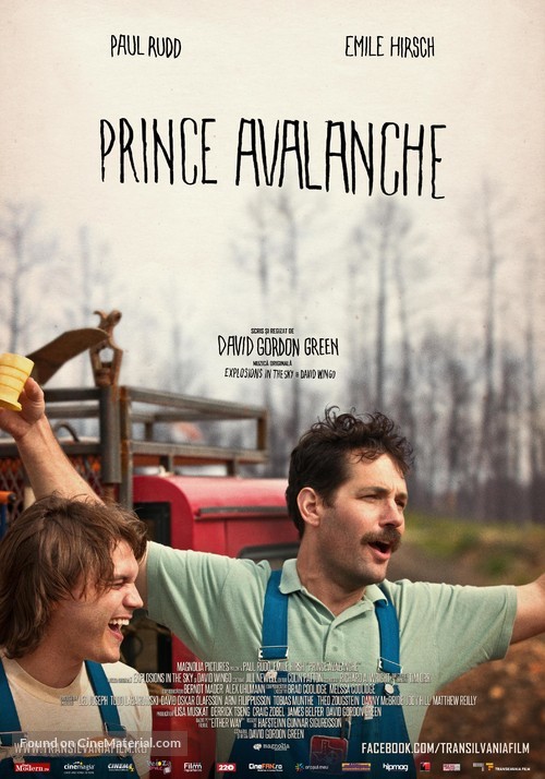 Prince Avalanche - Romanian Movie Poster