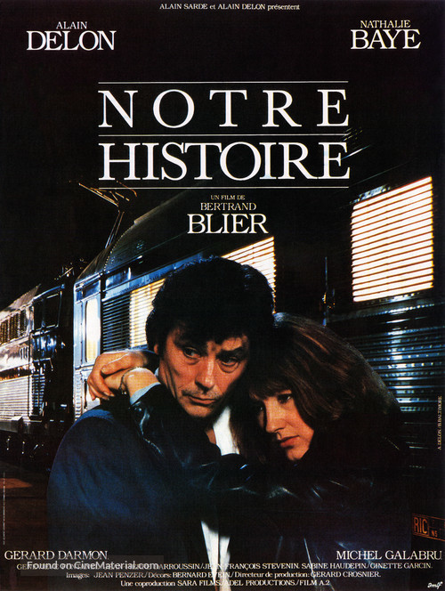 Notre histoire - French Movie Poster
