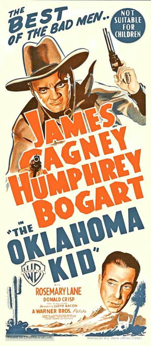 The Oklahoma Kid - Australian Movie Poster