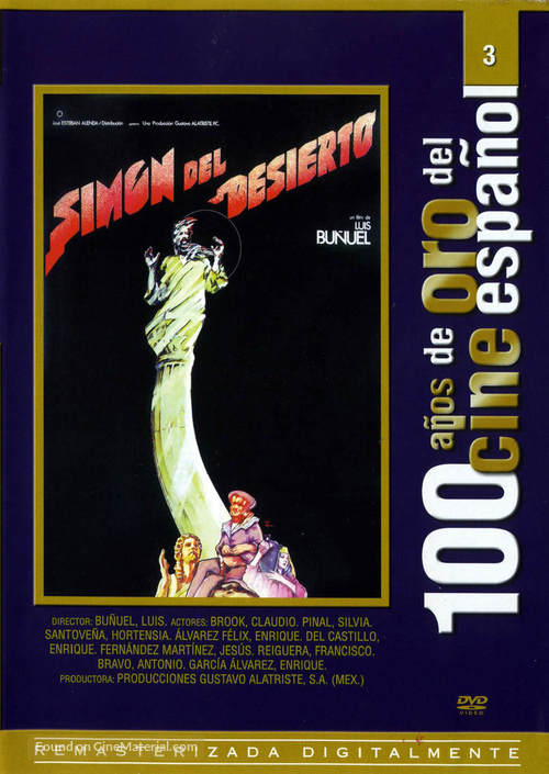 Sim&oacute;n del desierto - Spanish DVD movie cover