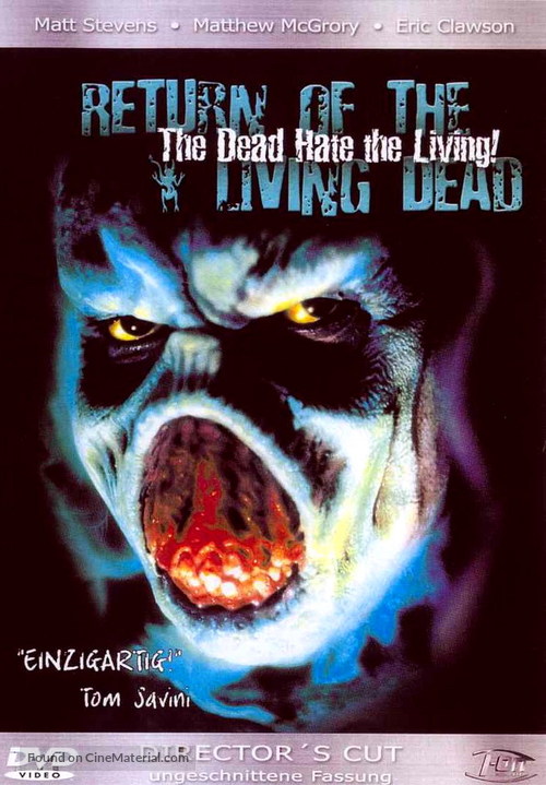 The Dead Hate the Living! - German DVD movie cover