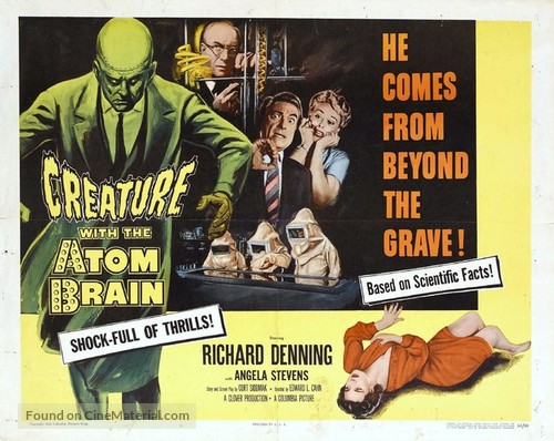 Creature with the Atom Brain - Movie Poster