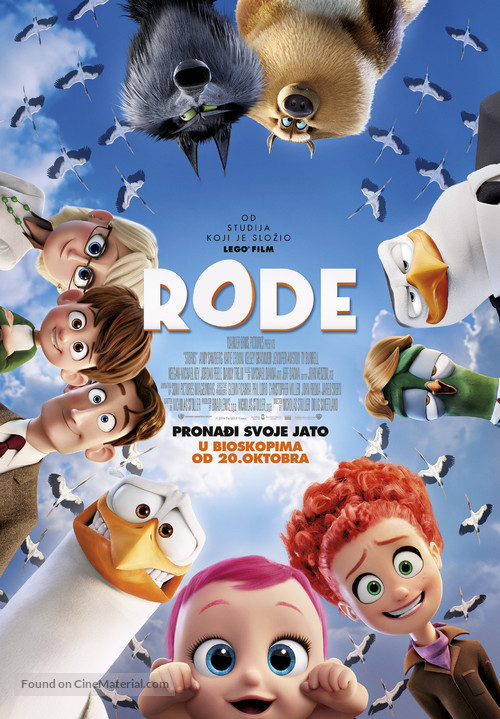 Storks - Serbian Movie Poster