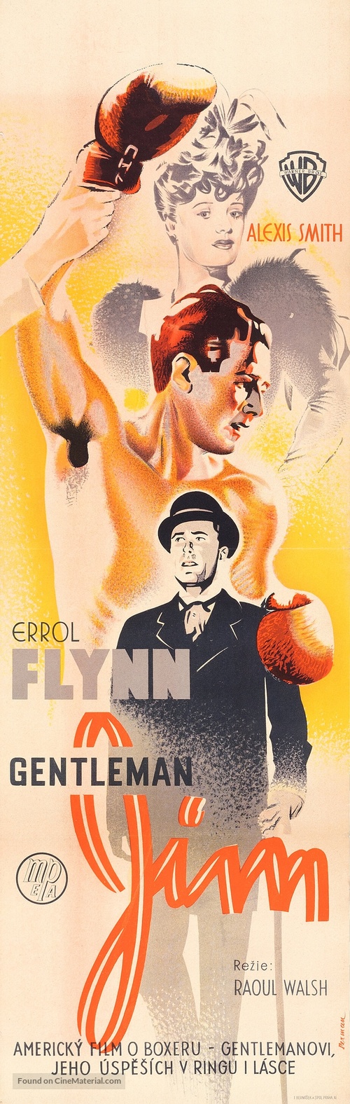 Gentleman Jim - Czech Movie Poster