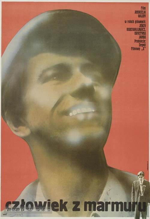 Czlowiek z marmuru - Polish Movie Poster