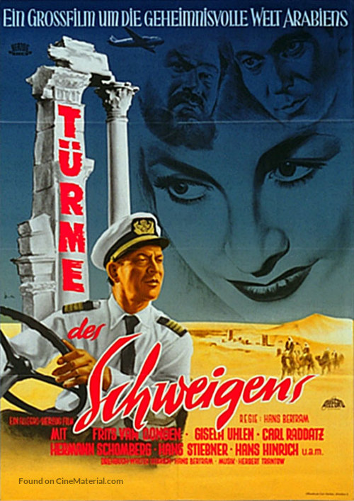 T&uuml;rme des Schweigens - German Movie Poster