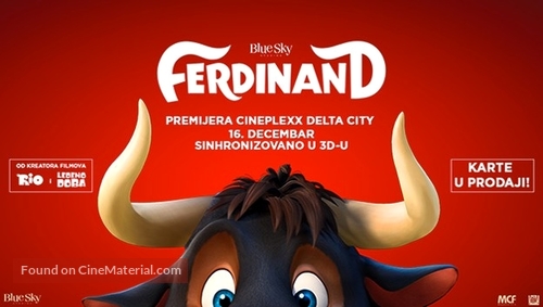 Ferdinand - Serbian Movie Poster