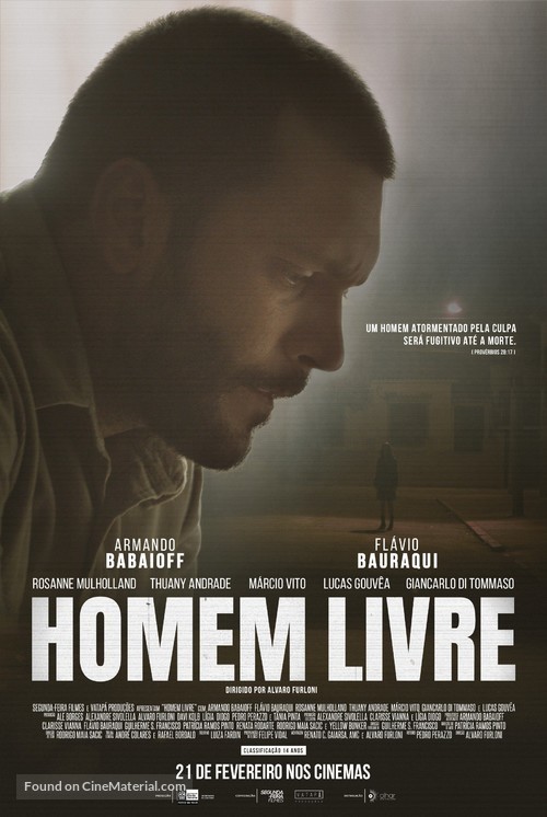 Homem Livre - Brazilian Movie Poster