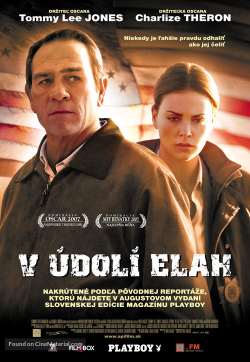 In the Valley of Elah - Slovak Movie Poster