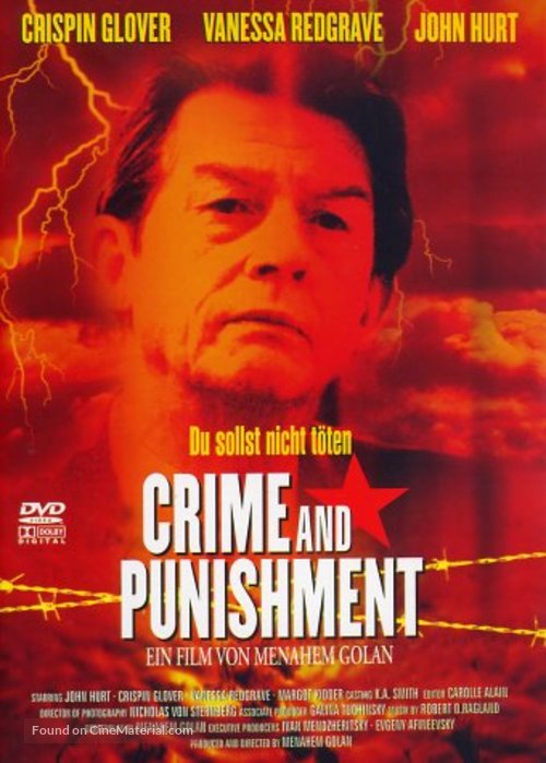 Crime and Punishment - Austrian DVD movie cover