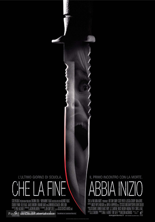 Prom Night - Italian Movie Poster