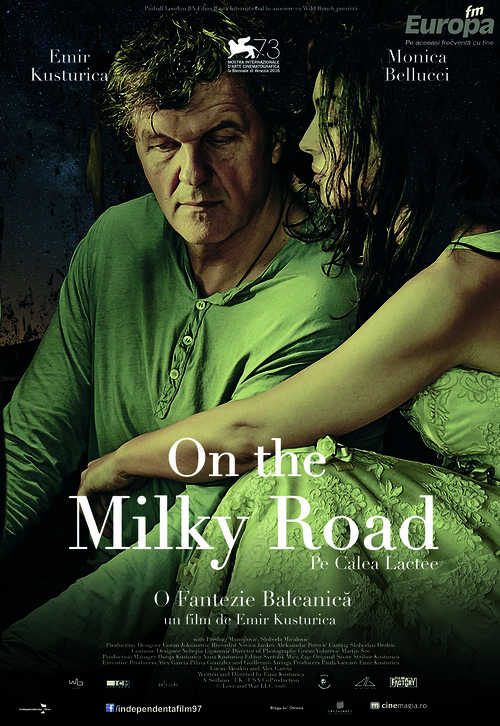 On the Milky Road - Romanian Movie Poster