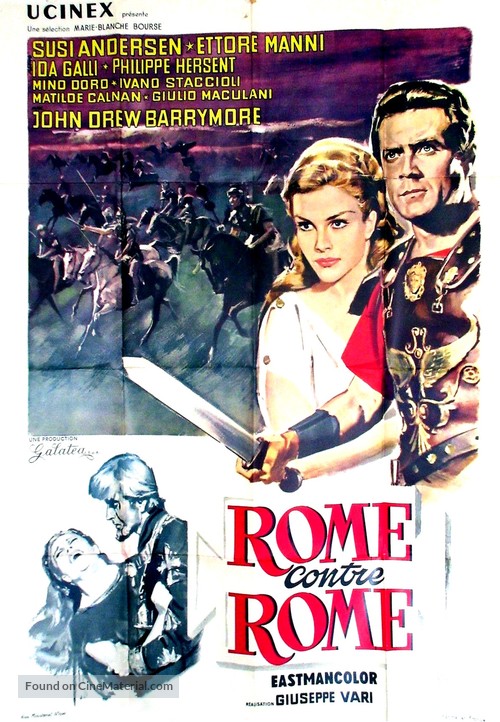 Roma contro Roma - French Movie Poster