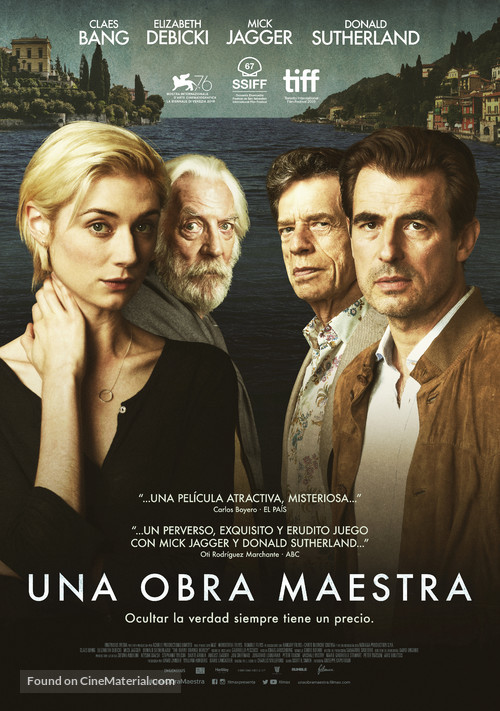 The Burnt Orange Heresy - Spanish Movie Poster