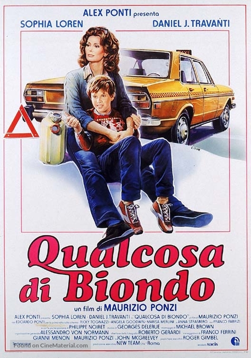 Qualcosa di biondo - Italian Movie Poster