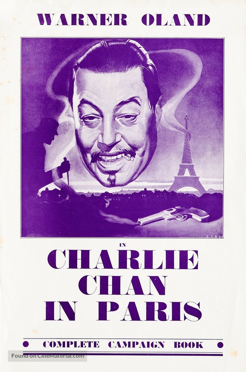 Charlie Chan in Paris - British poster