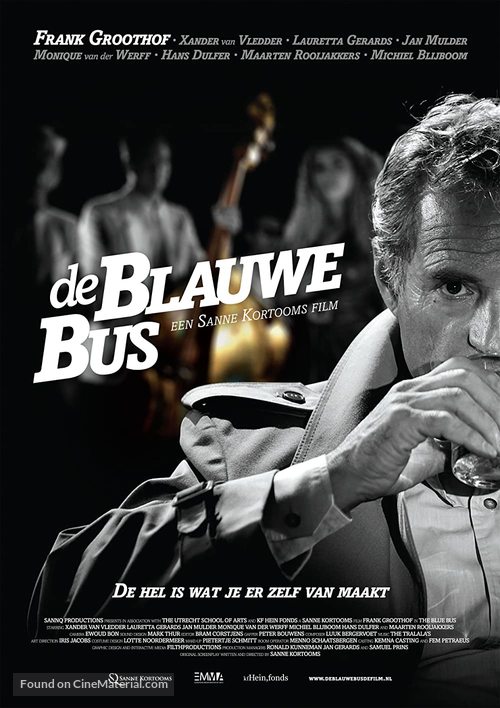 De blauwe bus - Dutch Movie Poster