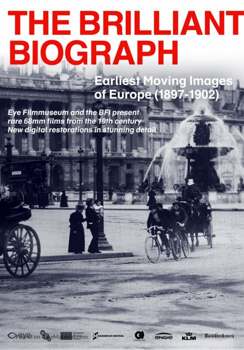 The Brilliant Biograph: Earliest Moving Images of Europe (1897-1902) - Dutch Movie Poster