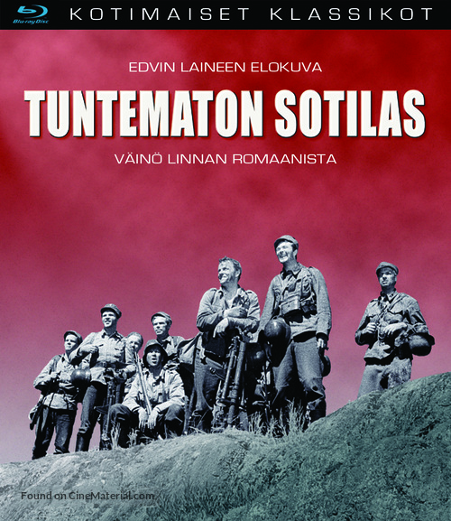 Tuntematon sotilas - Finnish Blu-Ray movie cover