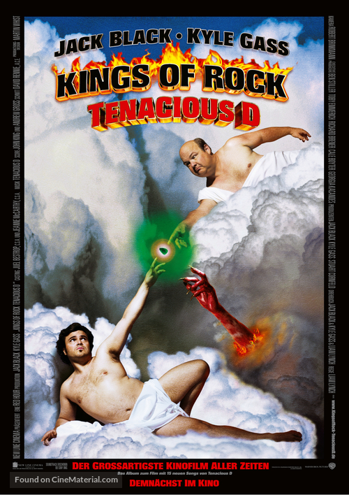 Tenacious D in &#039;The Pick of Destiny&#039; - German Movie Poster