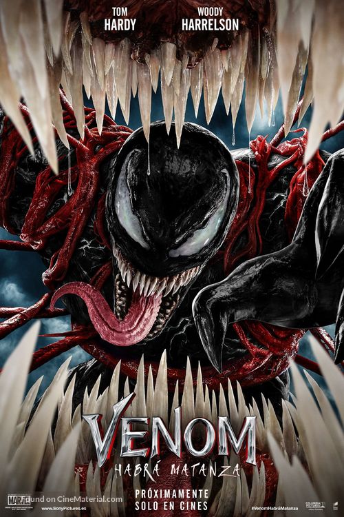 Venom: Let There Be Carnage - Spanish Movie Poster