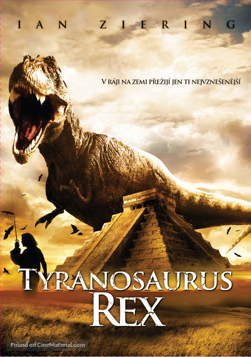 Tyrannosaurus Azteca - Czech DVD movie cover